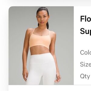 Lululemon Flow Y Bra